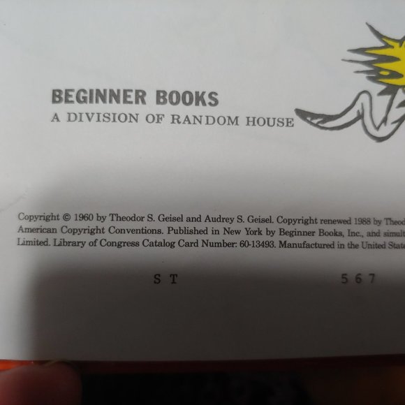 Cat in the Hat plush/2 Dr Suess books one hardback one paperback /dish plate - Picture 15 of 15